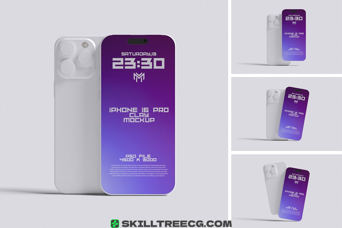 iPhone 16 Pro Mockup（476777）-技能树